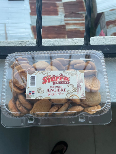 Cucas de Jengibre 1/120 -La Sierra Snacks